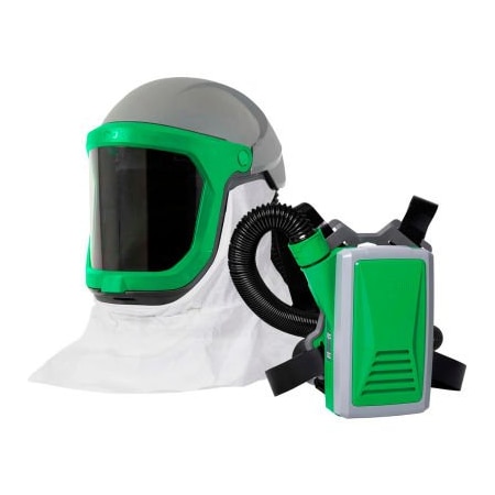 Gvs-Rpb RPB Z-Link, Tychem 4000 Shoulder Cape, Safety Lens, HX5 Backpack PAPR 16-0039